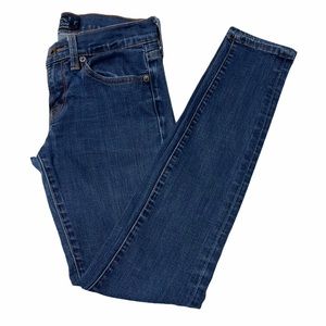Lucky Brand Charlie Skinny Low Rise Dark Rinse 26